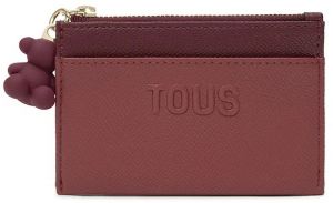 Peňaženka Tous Audree dámska, bordová farba, 2002361521