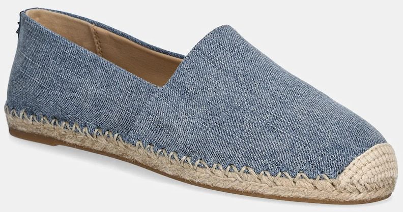 Espadrilky MICHAEL Michael Kors Kenzie Espadrille modrá farba, 40R6KZFP1D.452