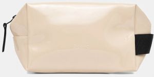 Kozmetická taška Rains 15580 Wash Bag Small W3 béžová farba, 15580