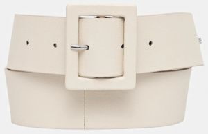 Kožený opasok Weekend Max Mara ABRIO béžová farba, 2615501014600