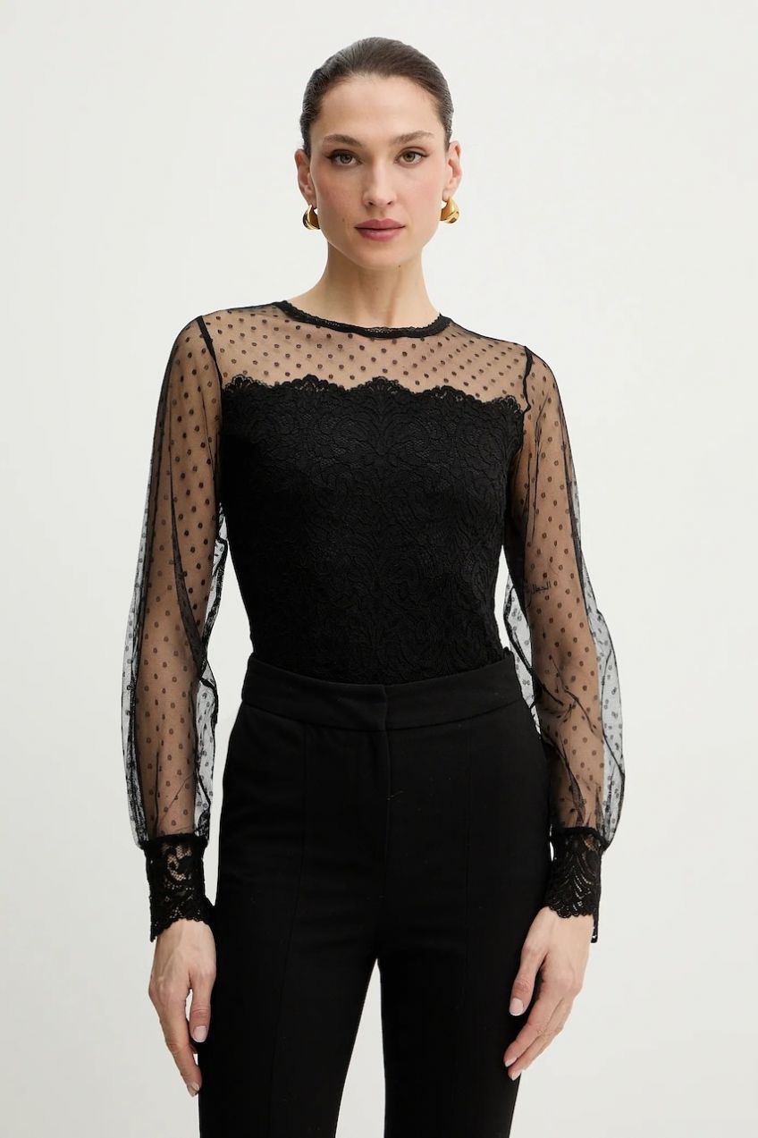 Body Morgan čierna farba, jednofarebné, TAIEN