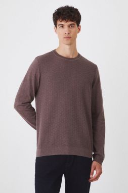 Sveter Medicine hnedá farba, ľahké