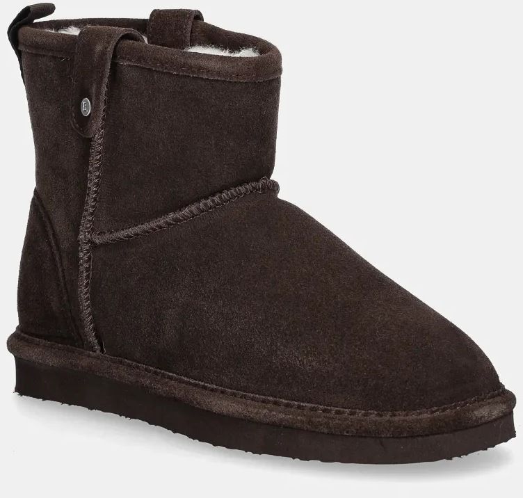 Semišové snehule Bianco BIASNOW hnedá farba, 11330011