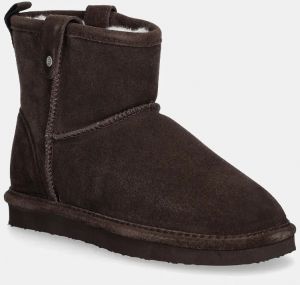 Semišové snehule Bianco BIASNOW hnedá farba, 11330011