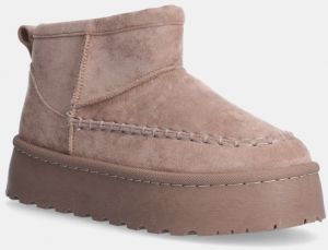 Snehule Answear.LAB béžová farba