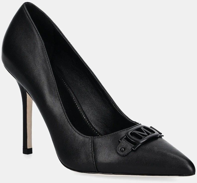 Kožené lodičky Marciano by Guess čierna farba, 5RGZ14 7103A