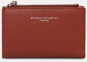 Kožená peňaženka Gianni Chiarini oranžová farba, PF.6003.GRN