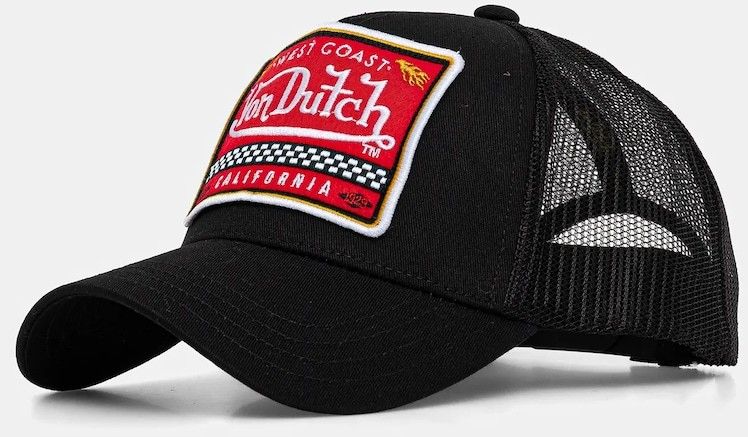 Šiltovka Von Dutch čierna farba, VD.0.CAS1