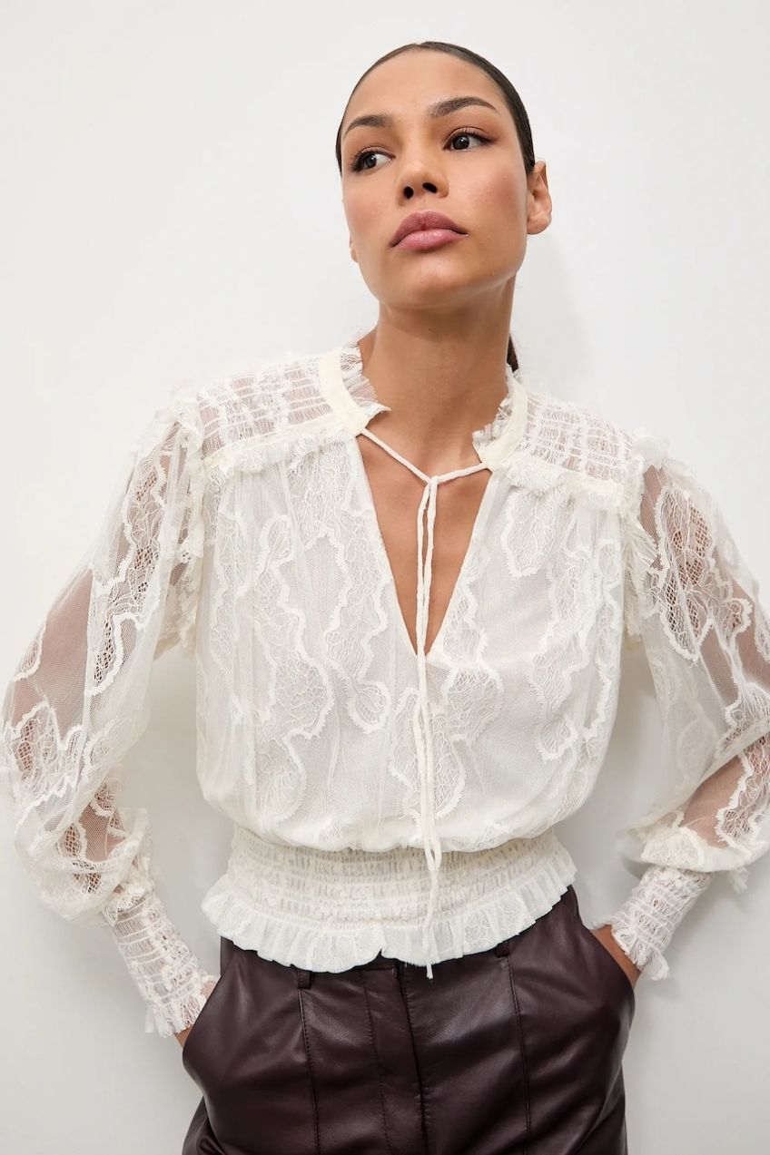 Blúzka Answear.LAB béžová farba, jednofarebná