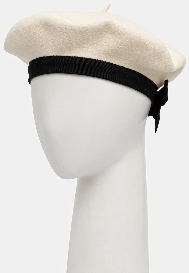 Vlnená baretka Patou béžová farba, AC1120235