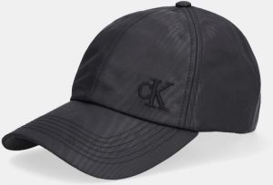 Šiltovka Calvin Klein čierna farba, LV04F5045G