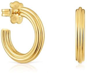 Strieborné pozlátené náušnice Tous 1950 1004243600