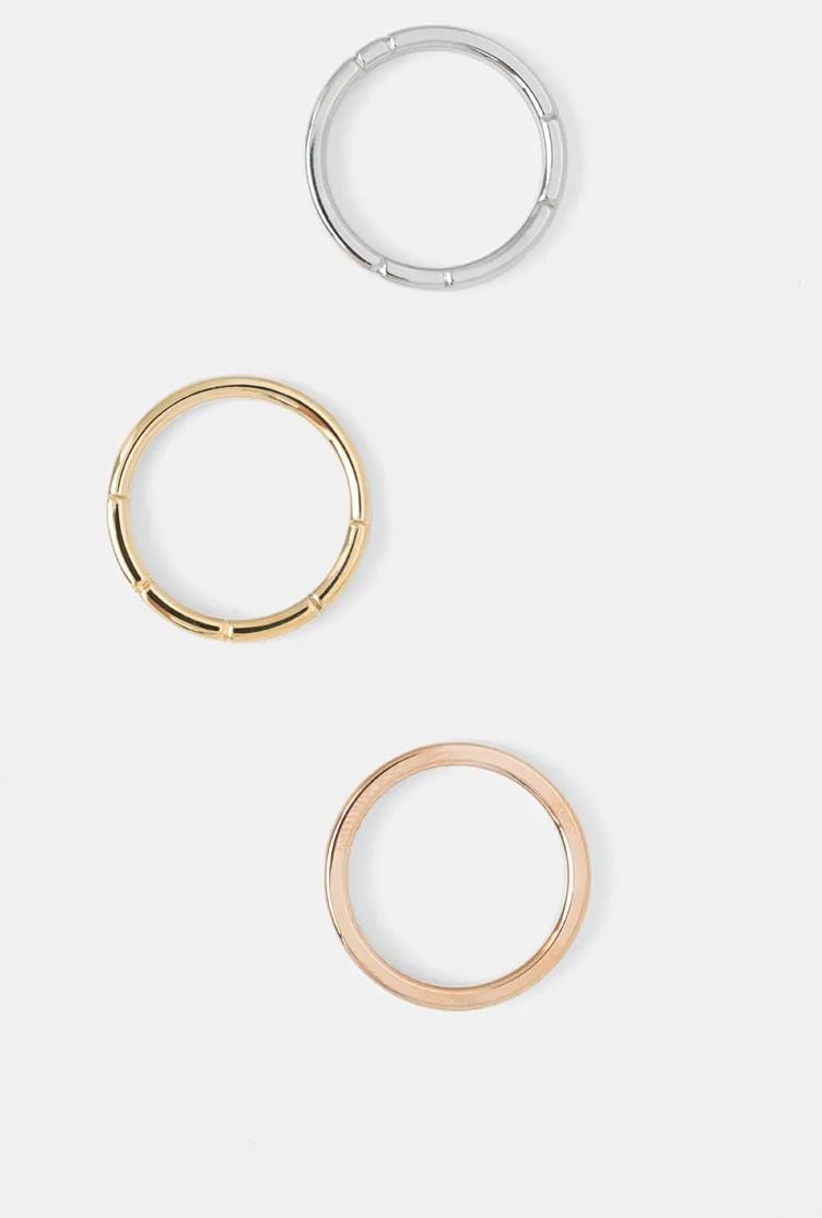 Prstienky Calvin Klein 3-pak 35000458