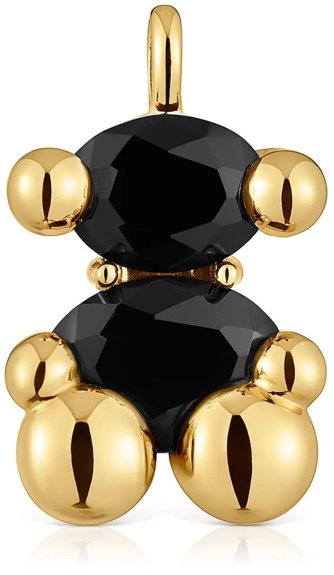 Strieborný pozlátený prívesok Tous Bold Bear Gem 1004225000