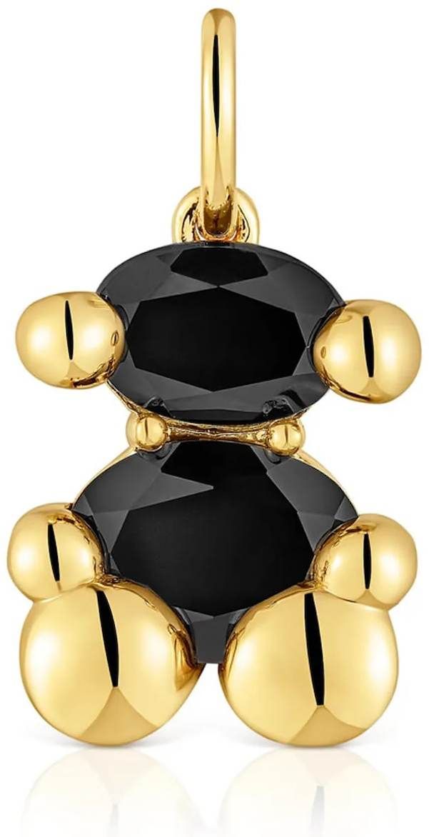 Strieborný pozlátený prívesok Tous Bold Bear Gem 1004224900