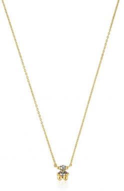 Strieborný pozlátený náhrdelník Tous Bold Bear Lab 1004254600