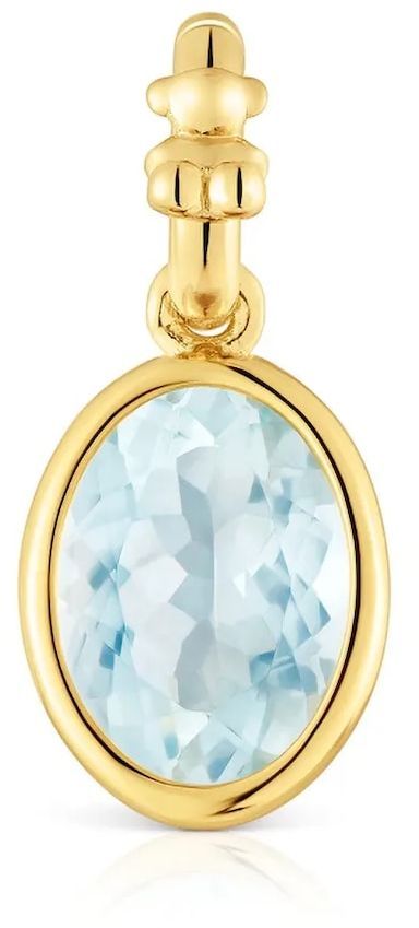 Strieborný pozlátený prívesok Tous 1004324100