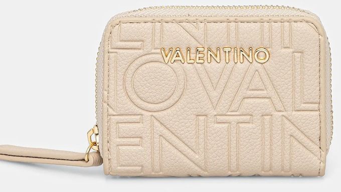 Peňaženka Valentino Bags PANSY dámska, béžová farba, VPS8PG139