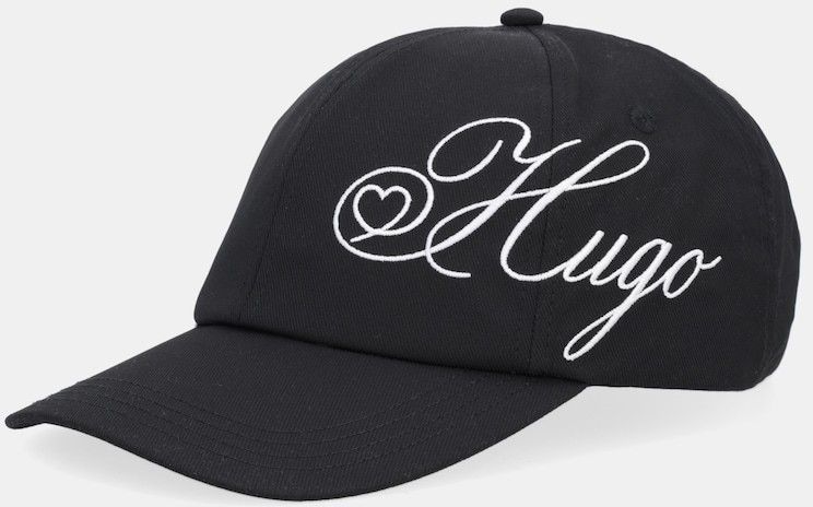 Šiltovka HUGO Mett-Valentine čierna farba, 50555783