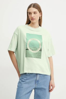 Tričko Armani Exchange dámske, zelená farba, XW000108 AF10359