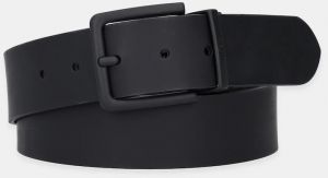 Kožený opasok BOSS Omar-B_Sr40_pgr čierna farba, 50548465