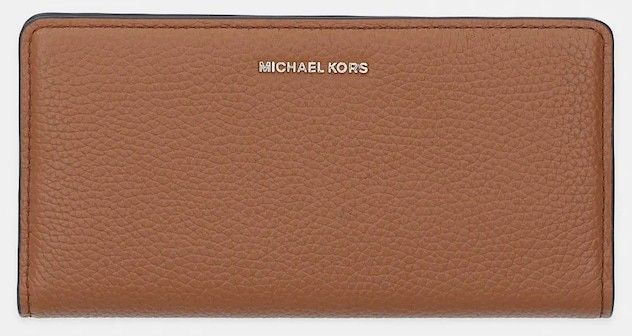 Kožená peňaženka MICHAEL Michael Kors BRYANT hnedá farba, 32S5GYTP3L