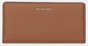 Kožená peňaženka MICHAEL Michael Kors BRYANT hnedá farba, 32S5GYTP3L