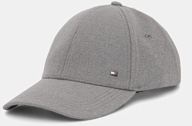 Šiltovka Tommy Hilfiger šedá farba, AM0AM13584