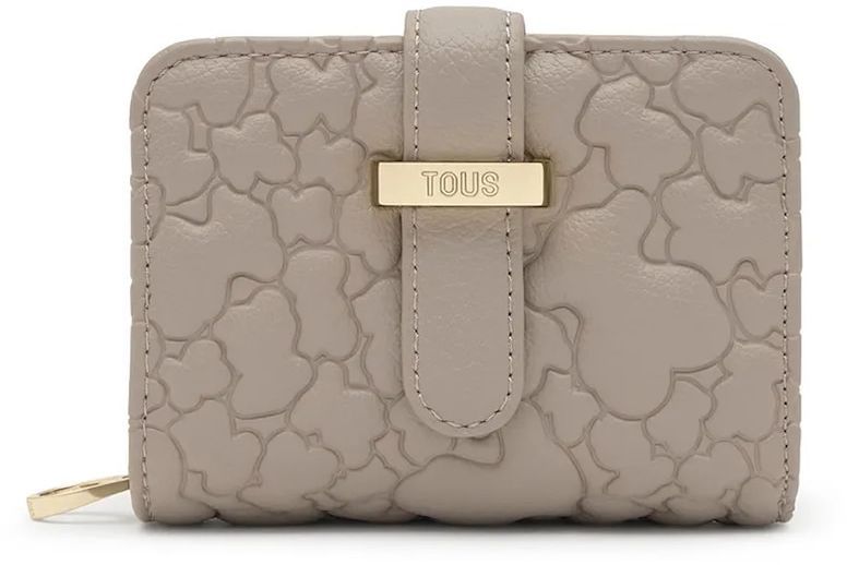 Peňaženka Tous Puffy Bear dámska, zelená farba, 2002354844