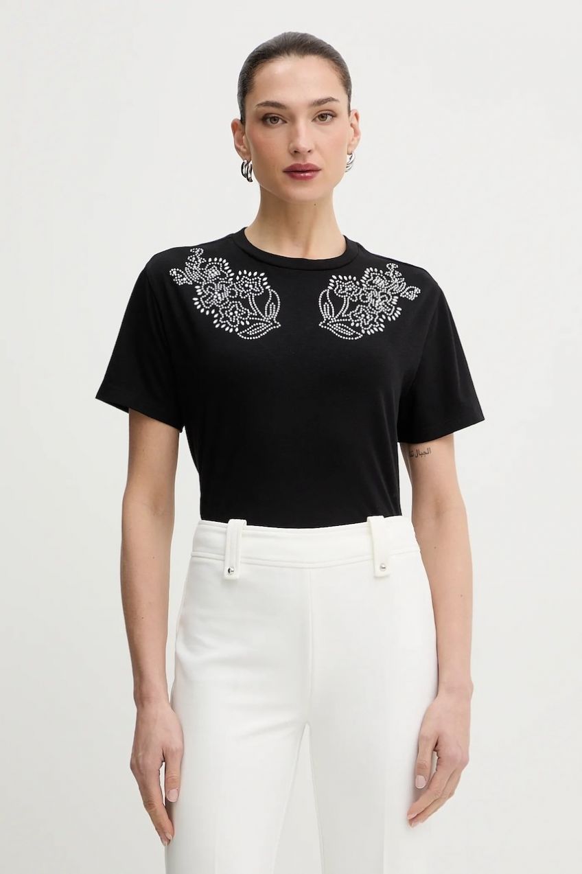 Tričko Morgan dámske, čierna farba, DMAX