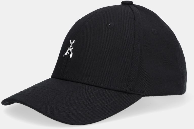 Bavlnená šiltovka Patrizia Pepe čierna farba, 8F0109 AB01