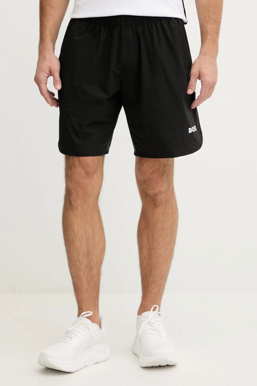 Šortky BOSS Green SH_TOC Spin 8 inch čierna farba, 50551948