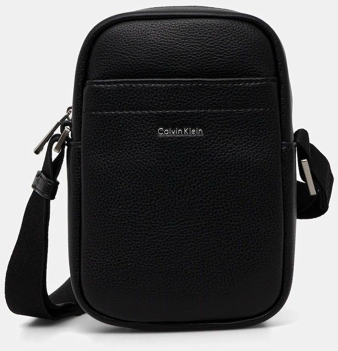 Malá taška Calvin Klein čierna farba, LV04D3278G