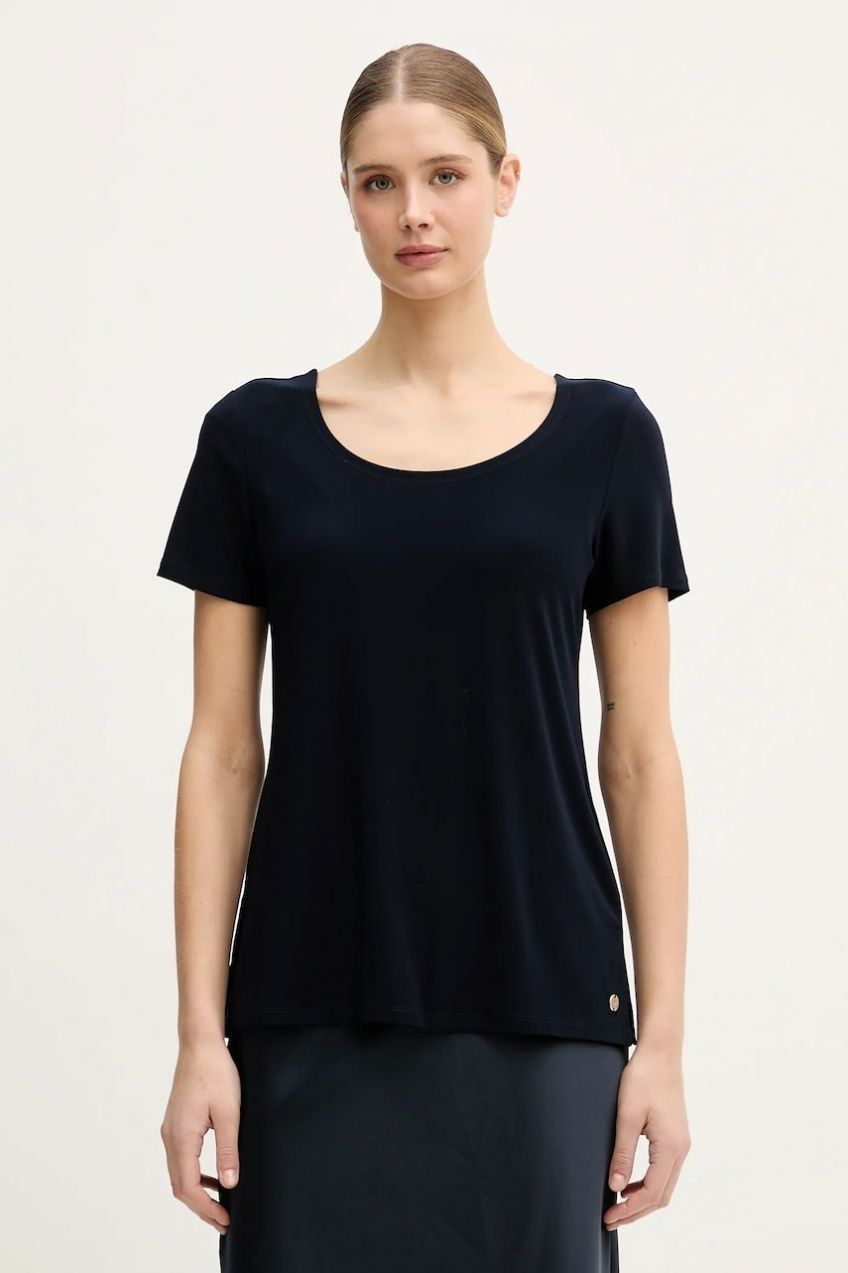 Tričko Joseph Ribkoff dámske, tmavomodrá farba, 261940