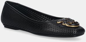 Kožené balerínky Pinko Max 11 čierna farba, SD0457P003Z99
