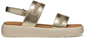 Sandále Geox D CAMALEI C zlatá farba, na platforme, D550NC 0BNEW C2012