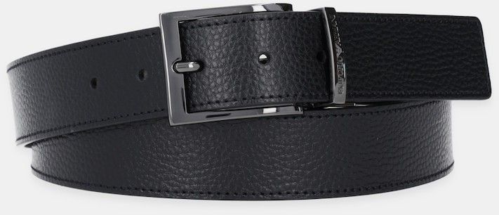 Obojstranný kožený opasok Emporio Armani