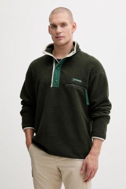 Športová mikina Columbia Helvetia II čierna farba, jednofarebná, 2090891