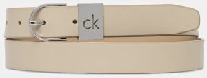 Opasok Calvin Klein dámsky, béžová farba, K60K612936