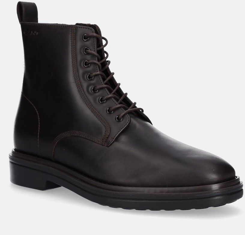 Kožené členkové topánky Gant Boggar