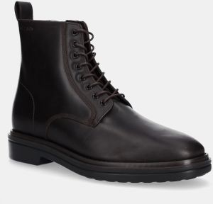 Kožené členkové topánky Gant Boggar