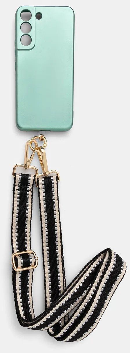 Remienok na telefón Answear Lab čierna farba