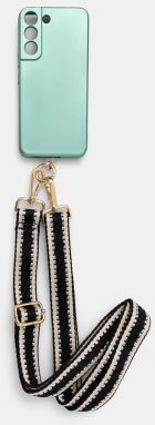 Remienok na telefón Answear Lab čierna farba