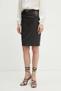 Sukňa Marciano by Guess CLIO čierna farba, mini, puzdrová, 5RGD04 7114A