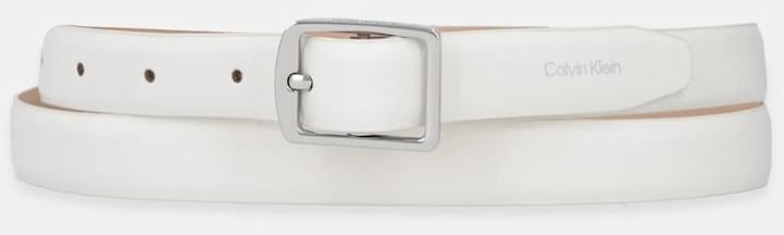 Kožený opasok Calvin Klein béžová farba, LV04F7036G