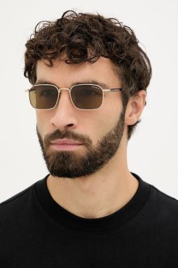 Slnečné okuliare Montblanc zlatá farba, MB0441S