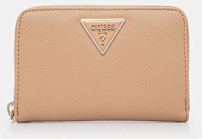 Peňaženka Guess dámska, béžová farba, SWZG85 00140