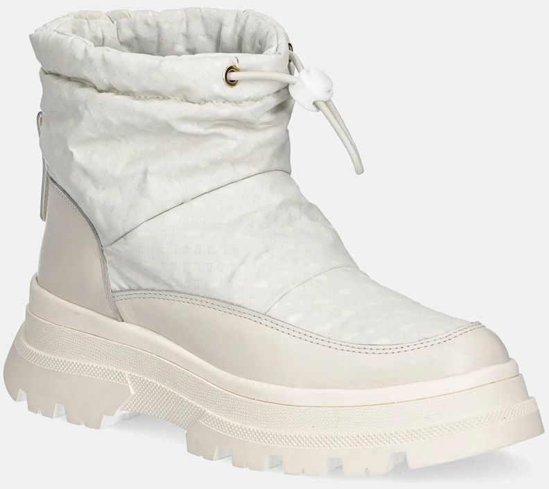 Snehule BOSS Foster béžová farba, 50523505