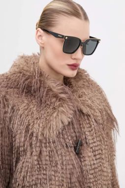 Slnečné okuliare Versace dámske, čierna farba, 0VE2278D