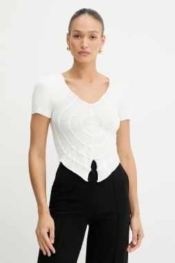 Sveter Pinko béžová farba, ľahké, 104625 A2E6